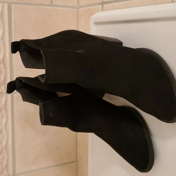 JustFab Women's Messina Black Ankle Boots Size 8.5 - Picture 3 of 8